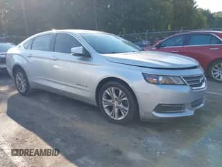 2015 Chevrolet Impala LT with VIN 2G1125S35F9200138, listed as a IAAI auction lot 43256833 with 135,107 mi miles and . Bid and sale history available at DreamBid. Image 1.