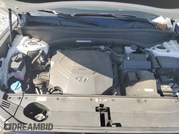 2025 Hyundai Palisade XRT with VIN KM8R3DGE9SU834671, listed as a Copart auction lot 84417345 with 17,714 mi miles and Salvage title. Bid and sale history available at DreamBid. Image 12.