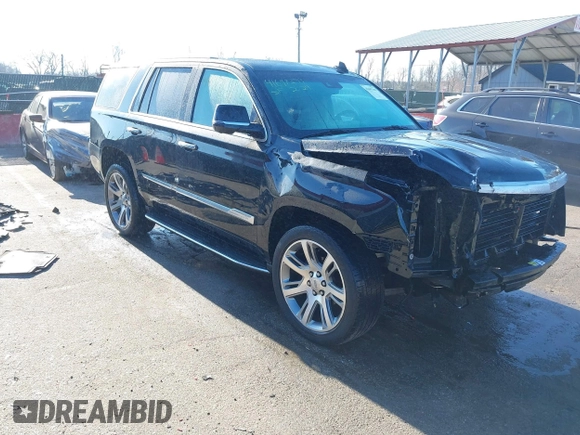 2016 Cadillac Escalade Premium Collection with VIN 1GYS4CKJXGR266873, listed as a IAAI auction lot 41647399 with 153,553 mi miles and . Bid and sale history available at DreamBid. Image 1.