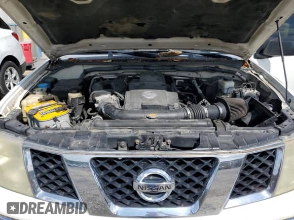 2005 Nissan Frontier SE with VIN 1N6AD06W35C461426, listed as a Copart auction lot 84188205 with 225,356 mi miles and Salvage title. Bid and sale history available at DreamBid. Image 11.