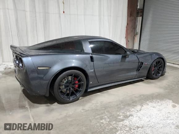 2009 Chevrolet Corvette Z06 w/2LZ with VIN 1G1YZ26E995110724, listed as a Copart auction lot 71781045 with 59,371 mi miles and Salvage title. Bid and sale history available at DreamBid. Image 3.
