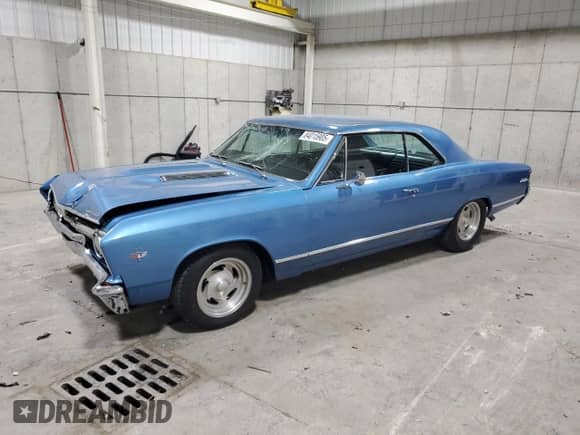 1967 Chevrolet Chevelle z VIN 136177Z159481, wystawiony jako Copart lot #84015905 z przebiegiem 45 800 mil mil oraz Szkoda całkowita • Salvage title. Historia ofert i sprzedaży dostępna na DreamBid. Obrazek 1.