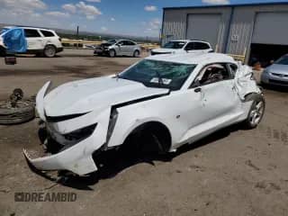 2020 Chevrolet Camaro 1LT with VIN 1G1FB1RX0L0106102, listed as a Copart auction lot 58986565 with Not provided miles and Salvage title. Bid and sale history available at DreamBid. Image 1.