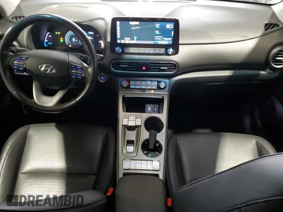 2021 Hyundai Kona Ultimate with VIN KM8K53AG2MU112641, listed as a Copart auction lot 69419175 with 41,435 mi miles and Salvage title. Bid and sale history available at DreamBid. Image 8.