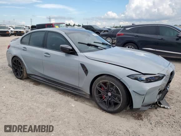2021 BMW M3 Competition с VIN WBS33AY0XMFL26107, выставлен на аукционе Copart как лот 62080045 с пробегом 30 939 миль миль и Списание • Salvage title. История ставок и продаж доступна на DreamBid. Изображение 4.