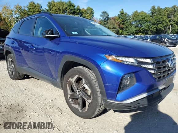 2023 Hyundai Tucson SEL with VIN 5NMJFCAE3PH184195, listed as a Copart auction lot 84235785 with 123,237 mi miles and Salvage title. Bid and sale history available at DreamBid. Image 4.