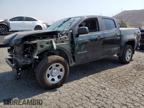 2021 Chevrolet Colorado 2WD Work Truck z VIN 1GCGSBEN1M1232311, wystawiony jako Copart lot #64858545 z przebiegiem 69 020 mil mil oraz Szkoda całkowita • Salvage title. Historia ofert i sprzedaży dostępna na DreamBid. Obrazek 1.