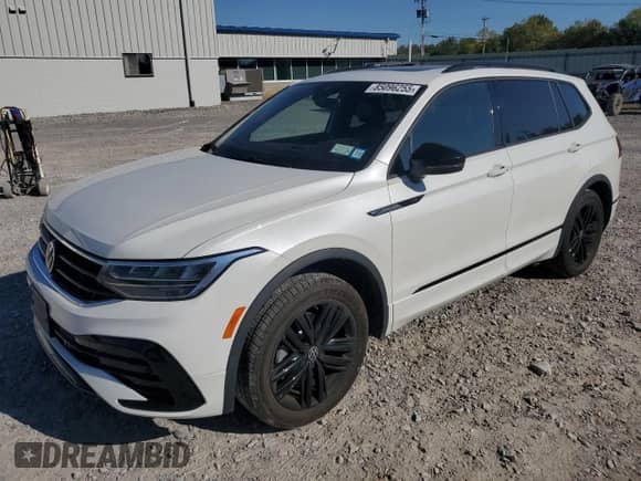 2022 Volkswagen Tiguan SE R-Line Black с VIN 3VV8B7AX3NM086718, выставлен на аукционе Copart как лот 85096255 с пробегом 47 525 миль миль и Списание • Salvage title. История ставок и продаж доступна на DreamBid. Изображение 1.