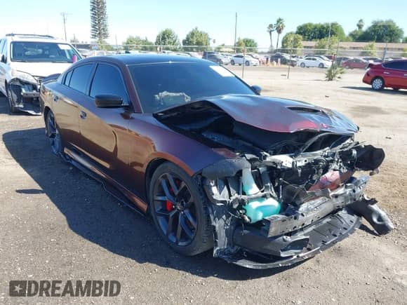 2023 Dodge Charger GT with VIN 2C3CDXHG7PH619281, listed as a IAAI auction lot 42763202 with 42,168 mi miles and . Bid and sale history available at DreamBid. Image 1.