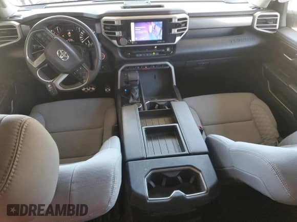 2023 Toyota Tundra SR5 with VIN 5TFLA5DA7PX129459, listed as a Copart auction lot 67829615 with 59,761 mi miles and Salvage title. Bid and sale history available at DreamBid. Image 8.