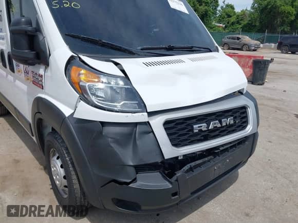 2020 Ram ProMaster Cargo с VIN 3C6TRVBG0LE127103, выставлен на аукционе IAAI как лот 42275236 с пробегом 75 655 миль миль и . История ставок и продаж доступна на DreamBid. Изображение 6.