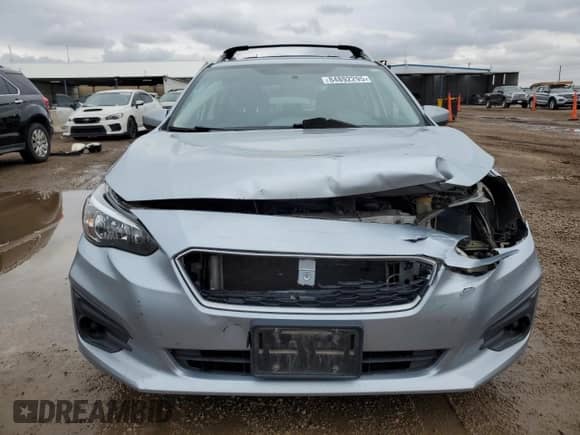 2018 Subaru Impreza Premium with VIN 4S3GTAB68J3741722, listed as a Copart auction lot 84892295 with 112,404 mi miles and Salvage title. Bid and sale history available at DreamBid. Image 5.