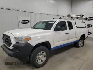 2023 Toyota Tacoma SR with VIN 3TYRX5GN2PT073660, listed as a Copart auction lot 86255095 with 17,213 mi miles and Salvage title. Bid and sale history available at DreamBid. Image 1.