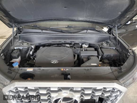 2022 Hyundai Palisade Limited with VIN KM8R5DHEXNU336752, listed as a Copart auction lot 71673035 with 91,667 mi miles and Salvage title. Bid and sale history available at DreamBid. Image 12.