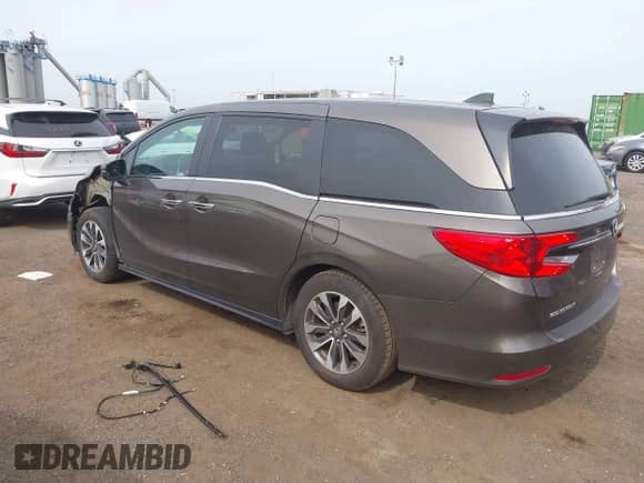 2023 Honda Odyssey EX-L с VIN 5FNRL6H69PB033617, выставлен на аукционе IAAI как лот 43279617 с пробегом 49 803 миль миль и . История ставок и продаж доступна на DreamBid. Изображение 3.