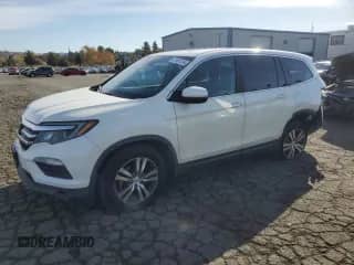 2018 Honda Pilot EX-L with VIN 5FNYF5H65JB008248, listed as a Copart auction lot 81501374 with 68,955 mi miles and Salvage title. Bid and sale history available at DreamBid. Image 1.