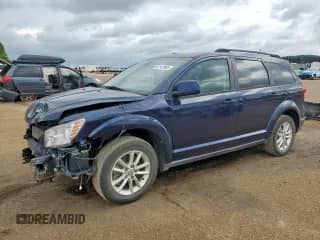 2017 Dodge Journey SXT with VIN 3C4PDCBB2HT577419, listed as a Copart auction lot 82141965 with 121,779 mi miles and Salvage title. Bid and sale history available at DreamBid. Image 1.