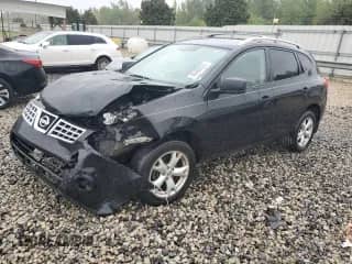 2009 Nissan Rogue SL z VIN JN8AS58T69W053732, wystawiony jako Copart lot #85486525 z przebiegiem Nie podano mil oraz Szkoda całkowita • Salvage title. Historia ofert i sprzedaży dostępna na DreamBid. Obrazek 1.