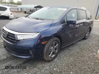 2024 Honda Odyssey EX с VIN 5FNRL6H53RB005239, выставлен на аукционе Copart как лот 51835215 с пробегом 7 613 миль миль и Списание • Salvage title. История ставок и продаж доступна на DreamBid. Изображение 1.