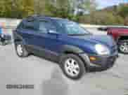 2005 Hyundai Tucson GLS with VIN KM8JN72D35U191102, listed as a Copart auction lot 86829755 with 95,762 mi miles and Salvage title. Bid and sale history available at DreamBid. Image 4.