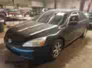 2005 Honda Accord EX-L with VIN 1HGCM66585A073241, listed as a IAAI auction lot 43444845 with 145,577 mi miles and . Bid and sale history available at DreamBid. Image 2.