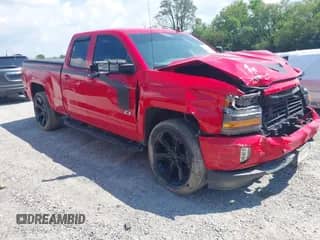 2018 Chevrolet Silverado 1500 LT с VIN 1GCVKREC8JZ341389, выставлен на аукционе IAAI как лот 42996584 с пробегом 121 800 миль миль и . История ставок и продаж доступна на DreamBid. Изображение 1.