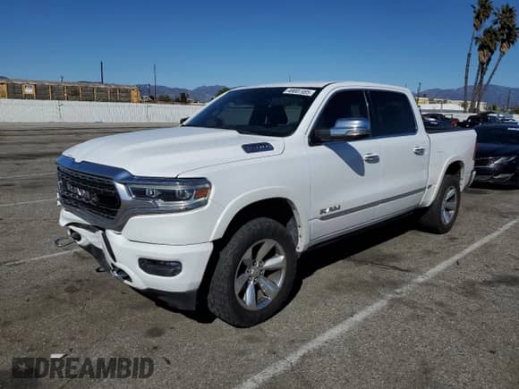 2021 Ram 1500 Limited с VIN 1C6RREHT7MN801307, выставлен на аукционе Copart как лот 49007985 с пробегом 49 768 миль миль и Списание • Salvage title. История ставок и продаж доступна на DreamBid. Изображение 1.