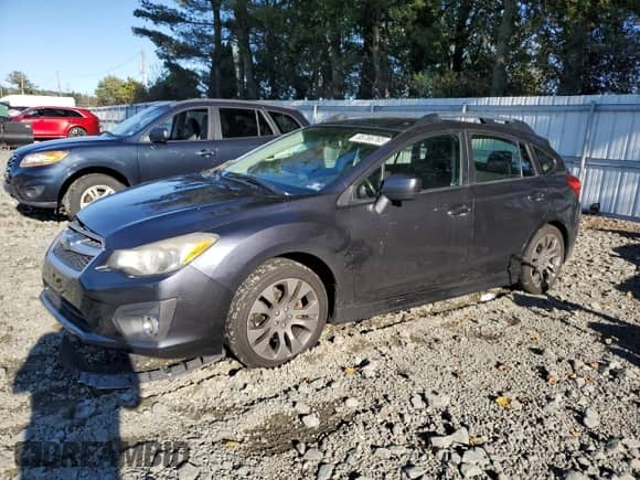 2013 Subaru Impreza Special Sports Premium with VIN JF1GPAL62D2876200, listed as a Copart auction lot 85766765 with 134,265 mi miles and Salvage title. Bid and sale history available at DreamBid. Image 1.
