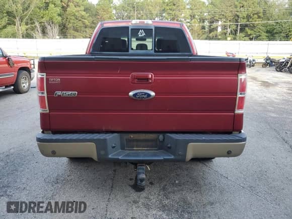 2013 Ford F-150 Lariat with VIN 1FTFW1ET3DKF78539, listed as a Copart auction lot 90242315 with 184,594 mi miles and Clean title. Bid and sale history available at DreamBid. Image 6.