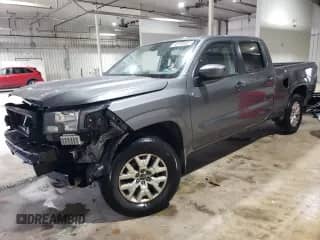 2024 Nissan Frontier SV with VIN 1N6ED1FKXRN605620, listed as a Copart auction lot 55160995 with 8,724 mi miles and Salvage title. Bid and sale history available at DreamBid. Image 1.