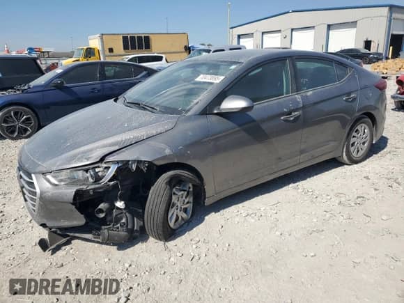 2018 Hyundai Elantra SE with VIN KMHD74LF9JU452958, listed as a Copart auction lot 70473895 with 120,504 mi miles and Salvage title. Bid and sale history available at DreamBid. Image 1.