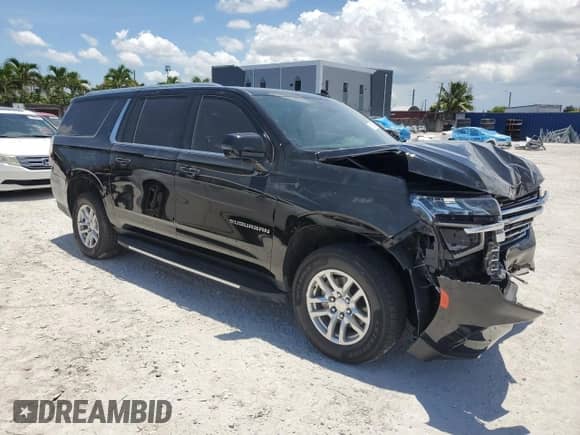 2023 Chevrolet Suburban LT с VIN 1GNSCCKD5PR148949, выставлен на аукционе Copart как лот 61658625 с пробегом 103 447 миль миль и Списание • Salvage title. История ставок и продаж доступна на DreamBid. Изображение 4.