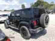 2021 Jeep Wrangler Unlimited Sahara with VIN 1C4JJXP66MW642682, listed as a Copart auction lot 80336735 with 55,596 mi miles and Salvage title. Bid and sale history available at DreamBid. Image 2.