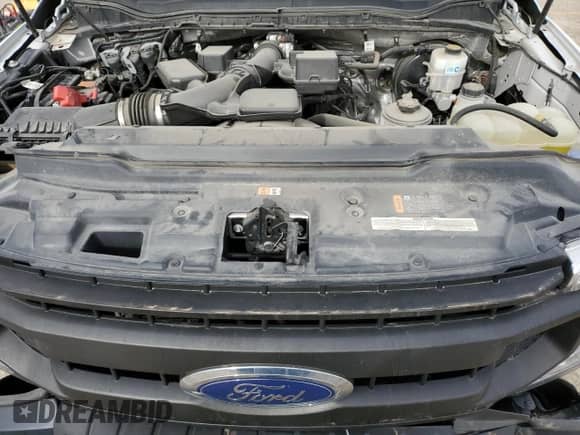 2020 Ford F-250 XL with VIN 1FTBF2A64LED67464, listed as a Copart auction lot 48453744 with 75,700 mi miles and Salvage title. Bid and sale history available at DreamBid. Image 11.