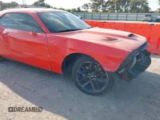 2019 Dodge Challenger R/T Scat Pack with VIN 2C3CDZFJ2KH621166, listed as a IAAI auction lot 43088116 with 57,184 mi miles and . Bid and sale history available at DreamBid. Image 1.