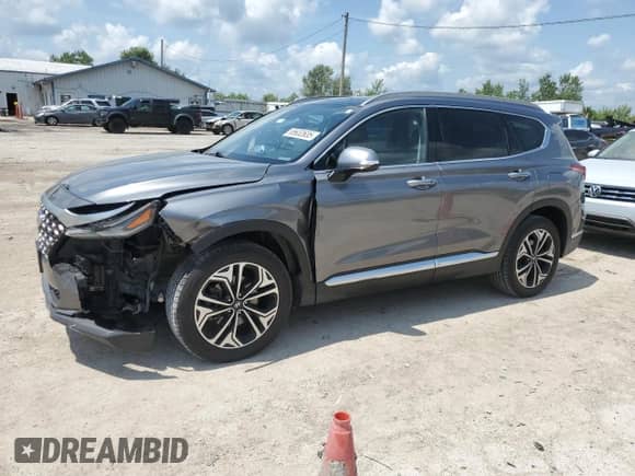 2019 Hyundai Santa Fe Ultimate с VIN 5NMS5CAA9KH026134, выставлен на аукционе Copart как лот 65632635 с пробегом 61 922 миль миль и Списание • Salvage title. История ставок и продаж доступна на DreamBid. Изображение 1.