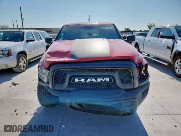 2022 Ram 1500 Warlock z VIN 1C6RR7LG6NS215822, wystawiony jako Copart lot #69043305 z przebiegiem 70 845 mil mil oraz Szkoda całkowita • Salvage title. Historia ofert i sprzedaży dostępna na DreamBid. Obrazek 5.