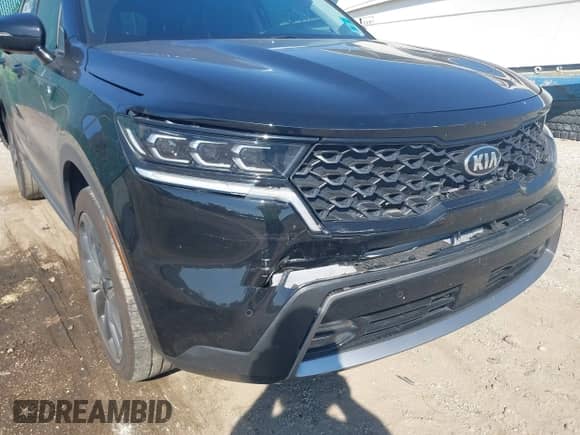 2021 Kia Sorento SX Prestige X-Line with VIN 5XYRKDLF5MG045931, listed as a IAAI auction lot 43252412 with 73,564 mi miles and . Bid and sale history available at DreamBid. Image 6.