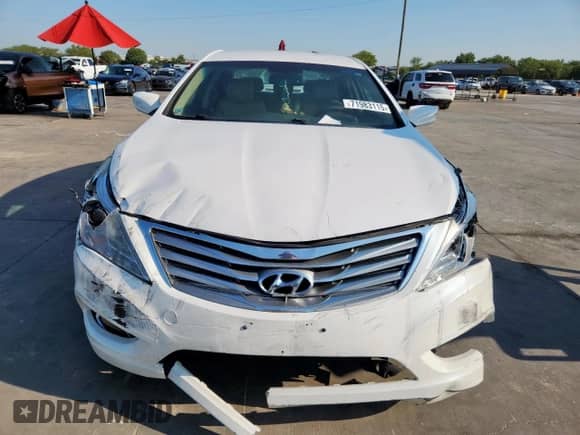 2014 Hyundai Azera Limited with VIN KMHFH4JG1EA419123, listed as a Copart auction lot 71983115 with 157,863 mi miles and Salvage title. Bid and sale history available at DreamBid. Image 5.