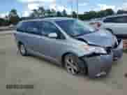 2015 Toyota Sienna LE with VIN 5TDKK3DC1FS539256, listed as a Copart auction lot 84383585 with 55,108 mi miles and Salvage title. Bid and sale history available at DreamBid. Image 4.
