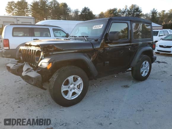 2022 Jeep Wrangler Sport с VIN 1C4HJXAGXNW201493, выставлен на аукционе Copart как лот 86424294 с пробегом 31 543 миль миль и Списание • Salvage title. История ставок и продаж доступна на DreamBid. Изображение 1.