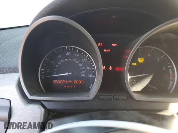 2003 BMW Z4 2.5i with VIN 4USBT33473LR62955, listed as a Copart auction lot 80346054 with 54,024 mi miles and Clean title. Bid and sale history available at DreamBid. Image 9.