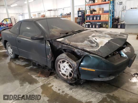 1996 Saturn SC with VIN 1G8ZF1280TZ139117, listed as a Copart auction lot 73220274 with Not provided miles and Salvage title. Bid and sale history available at DreamBid. Image 4.