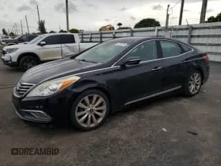2017 Hyundai Azera Limited z VIN KMHFH4JG1HA591009, wystawiony jako Copart lot #63236595 z przebiegiem 118 042 mil mil oraz Szkoda całkowita • Salvage title. Historia ofert i sprzedaży dostępna na DreamBid. Obrazek 1.