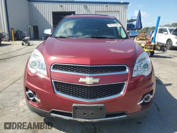 2012 Chevrolet Equinox LTZ with VIN 2GNFLGE54C6229685, listed as a Copart auction lot 81117245 with 129,404 mi miles and Salvage title. Bid and sale history available at DreamBid. Image 5.