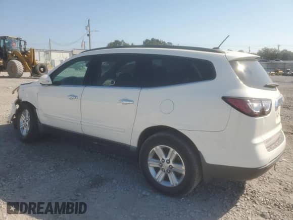 2014 Chevrolet Traverse LT with VIN 1GNKRGKD0EJ140047, listed as a Copart auction lot 80797025 with 222,376 mi miles and Salvage title. Bid and sale history available at DreamBid. Image 2.