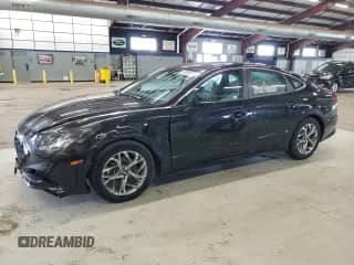 2023 Hyundai Sonata SEL with VIN KMHL64JA1PA250440, listed as a Copart auction lot 55589725 with 56,228 mi miles and Salvage title. Bid and sale history available at DreamBid. Image 1.