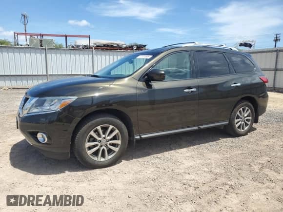2015 Nissan Pathfinder Platinum with VIN 5N1AR2MM4FC643117, listed as a Copart auction lot 72101885 with 94,202 mi miles and Clean title. Bid and sale history available at DreamBid. Image 1.