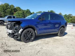 2021 Kia Sorento SX Prestige X-Line with VIN 5XYRKDLF7MG018052, listed as a Copart auction lot 83802695 with 63,896 mi miles and Salvage title. Bid and sale history available at DreamBid. Image 1.