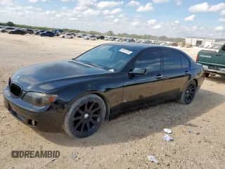 2006 BMW 7 Series 750Li с VIN WBAHN83506DT36420, выставлен на аукционе Copart как лот 81072735 с пробегом 154 785 миль миль и Чистый • Clean title. История ставок и продаж доступна на DreamBid. Изображение 1.